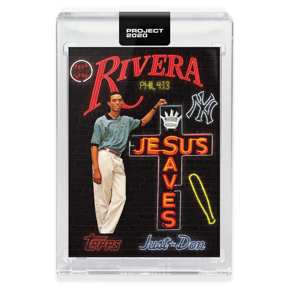 2020 TOPPS PROJECT 2020 #199 MARIANO RIVERA BY DON C