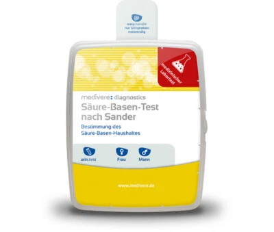MEDIVERE DIAGNOSTICS Säure - Basen - Test nach Sander Urintest