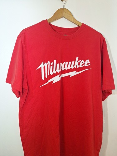 Milwaukee Tools T-Shirt XL Red Gildan - Picture 7 of 9