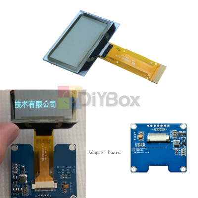 1.51'' OLED Transparent Screen Display Board 3.3V SPI/I2C SSD1309 Adapter Module