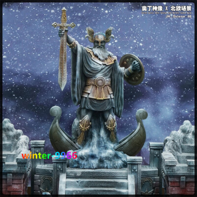 JacksDo Saint Seiya Odin Resin Figure Model Statue Scene Base Collectibles Gift