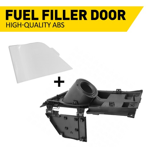 For 2015-23 Ford 150 Transit Upper & Lower Gas Cover + Fuel Door Filler Housing - Picture 8 of 37