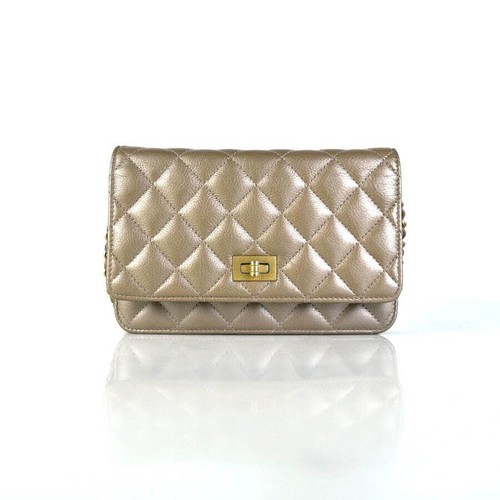 CHANEL 2.55 Chain Wallet Crossbody WOC 13129 152329955 - Afbeelding 1 van 6