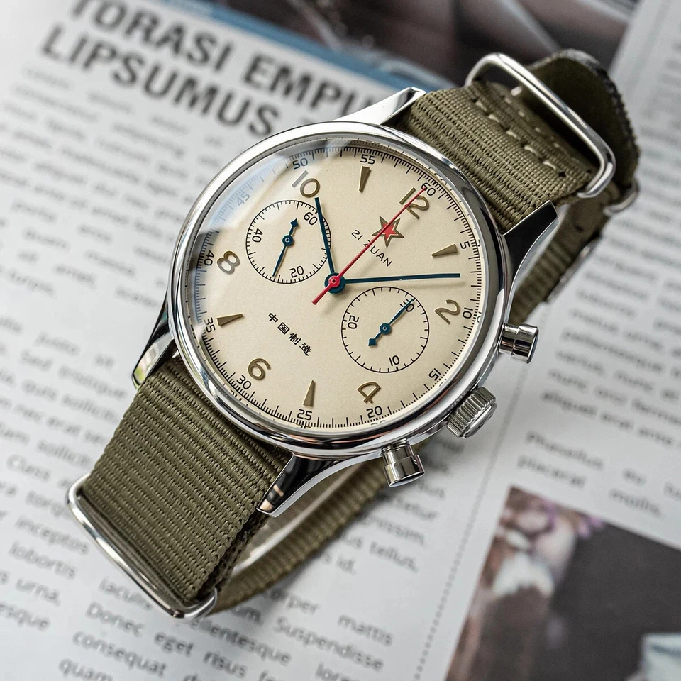 SEAGULL 1963 40mm 2024 Sapphire Upgrade Mechanical Chronograph watch SU1963S40 - Image 3 of 4