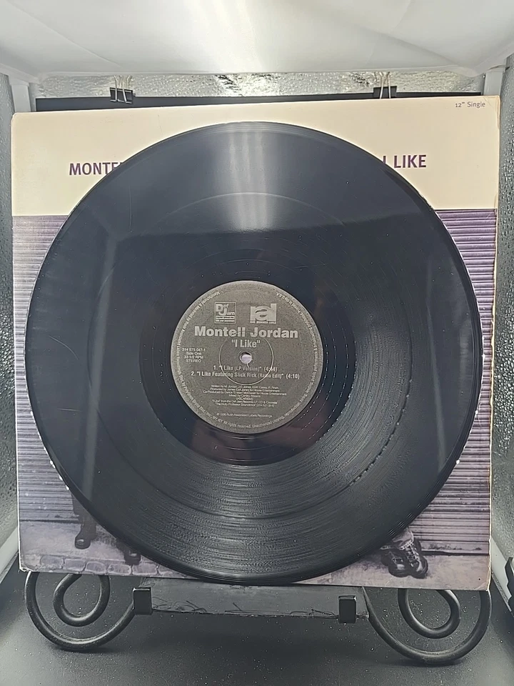 Montell Jordan FT Slick Rick I Like 12" Single 314 575 047-1 VG/VG Foto 3 de 4