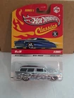 Hot Wheels Classics Series 5 #16/30 8 Crate in Chrome- Redline 5 Spokes