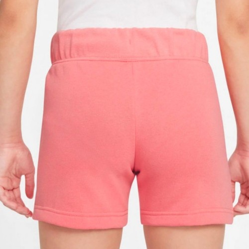 NIKE Pink Salmon Sportswear Club French Terry Fleece Active Lounge Shorts Size L - Picture 13 of 13