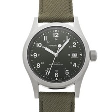 OROLOGIO HAMILTON Khaki field meccanico H69439363 verde 721301
