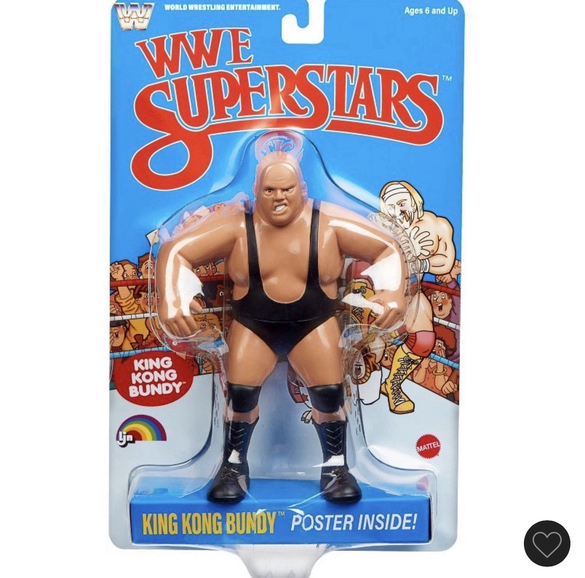 LJN WWE Superstars King Kong Bundy Action Figure, 1980s Retro 8 | eBay