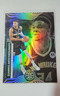 2021-22 Panini Illusions Basketball Giannis Antetokounm No. 49 Emerald Parallel