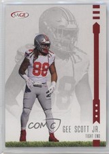 2025 SAGE Low Series Red Gee Scott Jr #66 1eh5