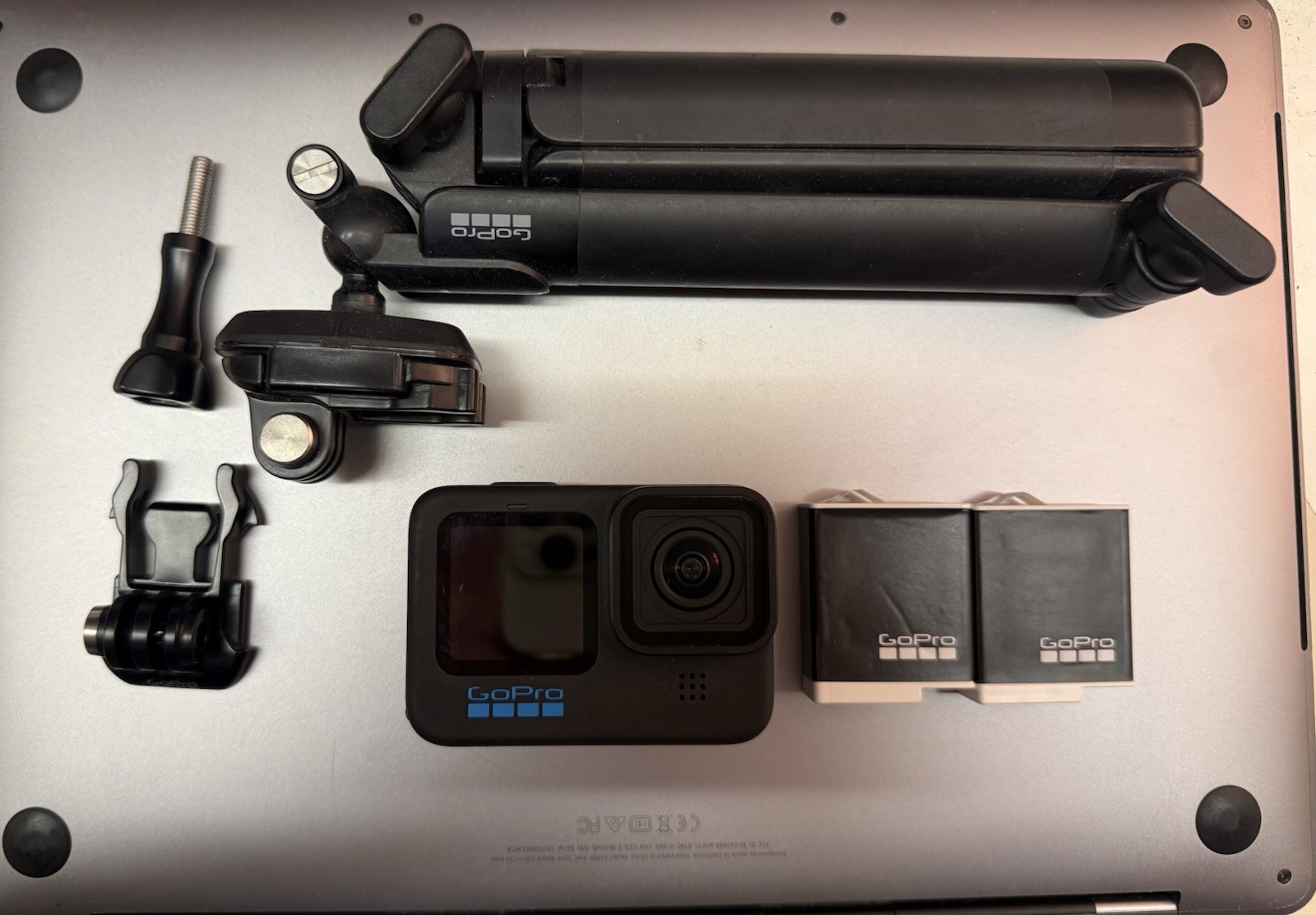 GoPro HERO11 Black Action Camera 5.3K Video with 3-way grip