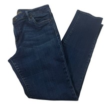 Kut From The Kloth Straight Leg Jeans Women  s Size 12 Dark Wash Denim