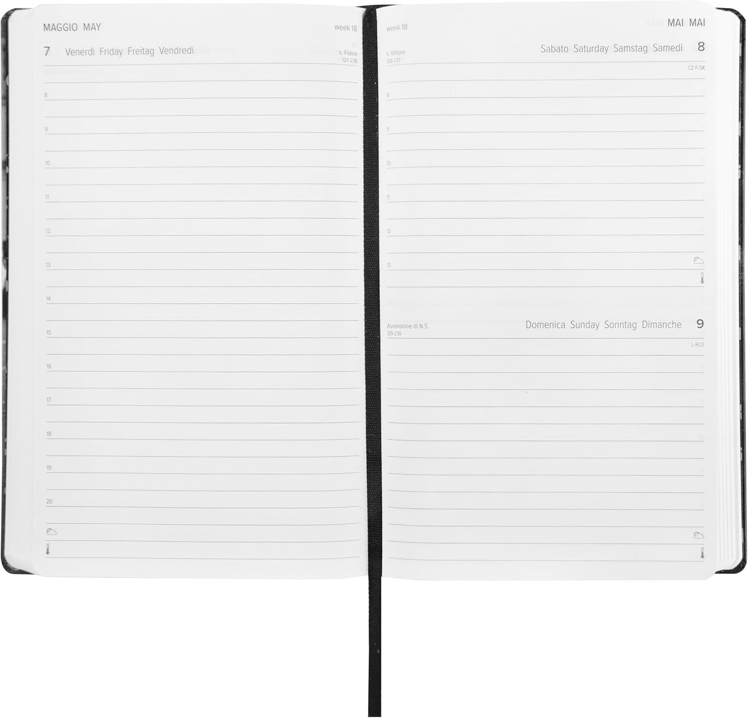 agenda planificateur kaos – design et finitions