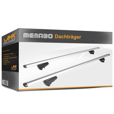 Für Audi A3 Sportback (5-Türer) 04-08 MENABO Dachträger Pick-Up Aluminium silber