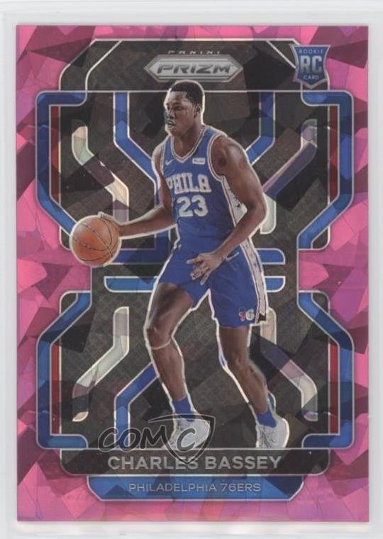 2021-22 Panini Prizm Pink Ice Prizm Charles Bassey #304 Rookie RC 0pg0