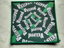 PANTERA  PATCH Original 1993 Vintage GREEN B...