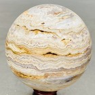 Natural thousand-layer agate crystal ball healing 1480G — photo 6