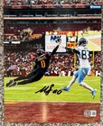 Washington Commanders Mike Sainristil Signed Autographed 8x10 Photo Beckett Cert