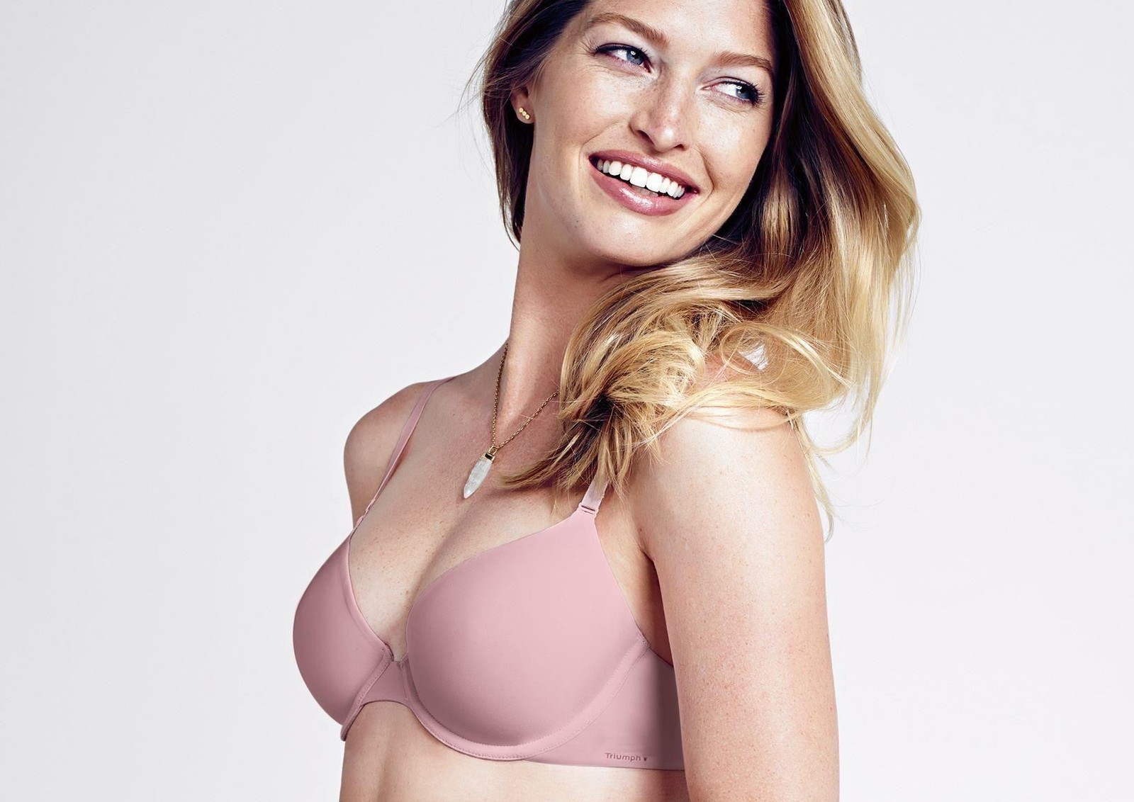 Triumph Body Make-Up WHP Underwired Padded Half Cup Bra Lilac Orchid (6718) 32D