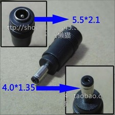 DC Power Plug 5.5 2.1mm Female to 4.0 1.35mm Male Adapter For Asus Ultrabook