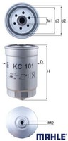 Mahle KC101 Kraftstofffilter Kraftstoffilter FüR Hyundai FüR Kia
