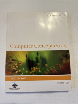 New Perspectives on Computer Concepts 2012 Introductory Paperback w CD Like New