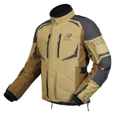 Rukka Ventu-R GTX Motorradjacke (Beige/Braun/Schwarz) Gr: 52 - Bild 1 von 4