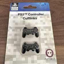 SONY PlayStation 3D PS3 Controller Model Cufflink Set with Swivel B... NEW