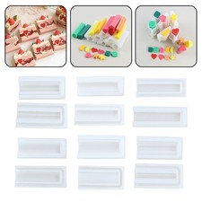 Silicone for Soap Candle Making Heart Star Moon Shapes Heat Resistant Use