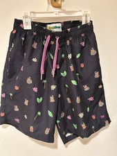 Tipsy Elves Swim Trunks Mens Small Tiki Drinki