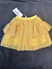 Skirt Girl Perform Yellow Skirts Size 110 4/5years