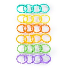 Bright Starts Lots of Links Rings Toys - for Stroller or Carrier Seat - BPA-Free