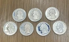 Washington 1992-1998 Silver Proof Quarters 7 Coin Set