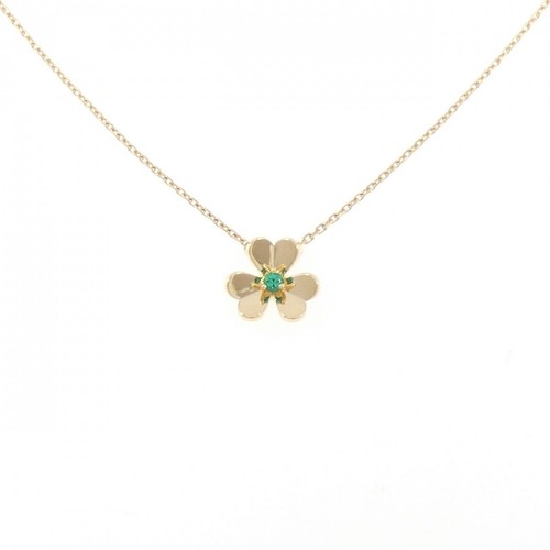 Authentic Van Cleef & Arpels Frivole Mini Necklace #230-000-637-0496