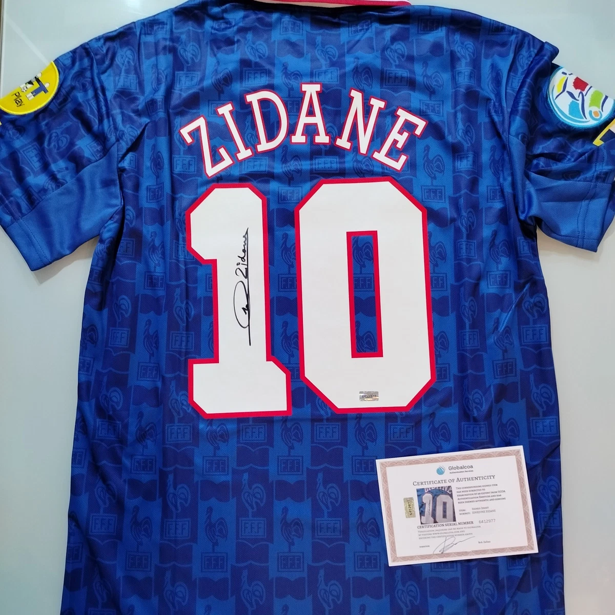 Zinedine Zidane Soccer Original Autographed Items for sale | eBay