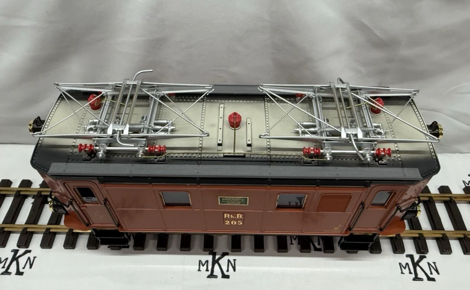 LGB 2045 G Scale RHB #205 Ge 2/4 Electric Locomotive LN/Box - Image 2 of 4