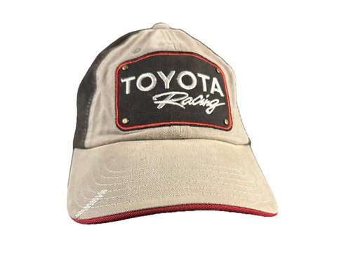 Toyota Racing NASCAR Patch Strapback Baseball Hat Cap - Picture 5 of 6