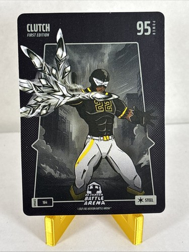 2025 Bo Jackson Battle Arena Alpha Update 164 Clutch Andrew McCutchen -Steel