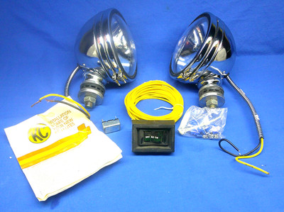 NOS 1980 KC Hi LiTES 6'' DayLighter Competition Off-Road Super Bright Candlepower