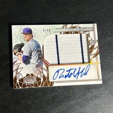 2024 Leaf Trinity Thatcher Hurd Patch Auto Bronze /99 New York Yankees LSU