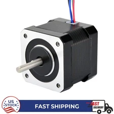 STEPPERONLINE Nema17 1.8deg 40Ncm 0.4A Φ5mm Bipolar StepperMotor 42x39mm 4 Wires