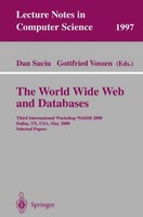 The World Wide Web And Databases Dan Suciu