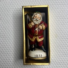 Vtg Memories of Santa 1872 Figurine Christmas Collectible Ornament In Box 6in