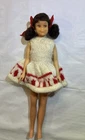 Scooter Doll 1963 Vintage Doll Barbie with Handmade Outfit Brunette Pigtails