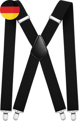 Aomig Hosenträger Für Herren Hosenträger Herren Stark Breit 3,5 Cm Mit Sehr Star