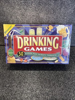 NEW~Drinking Games~50 Games for Thirsty Throats~Cheatwell Gifts Games