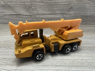 Vintage Zylmex “ CRANE TRUCK” Made In Hong Kong Yellow 1:64 | eBay