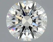 Certificate AGI 1.02 Carat Round Natural Mined Diamond Loose I color IF clarity
