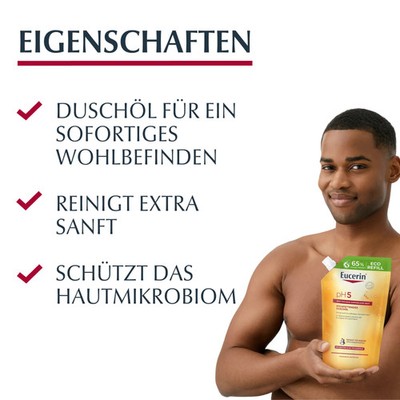 EUCERIN pH5 Duschöl empfindliche Haut Nachfüll 400 ml PZN 13889038